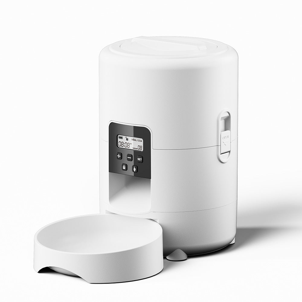 Smart Feeder 2L Dog Feeder WIFI Timing Cat Food Feeder Memory Function