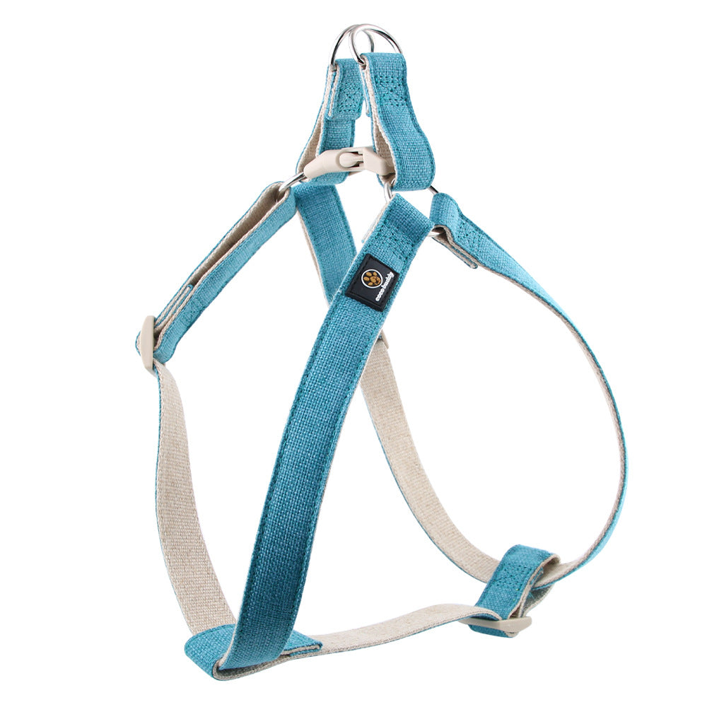 Cotton linen pet leash