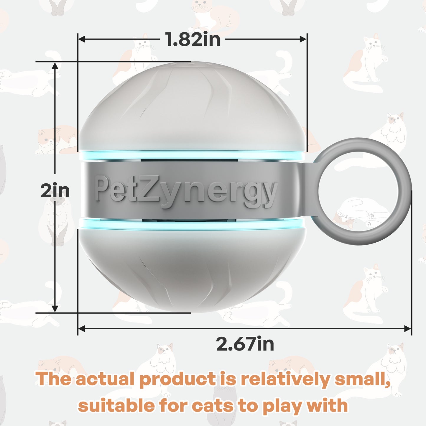 Smart Interactive Cat Toy Ball