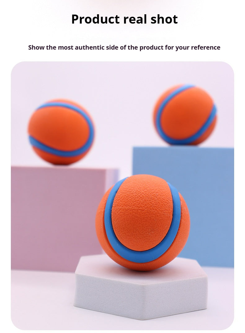 Self-hi boredom elastic ball molars solid ball outdoor pet toys