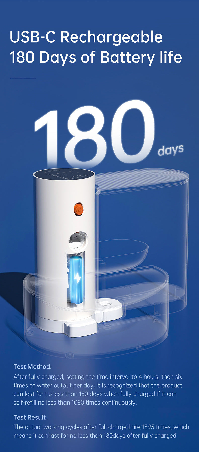 Smart Dump Pet Water Dispenser