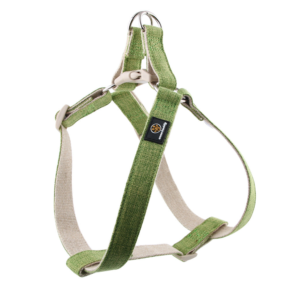 Cotton linen pet leash