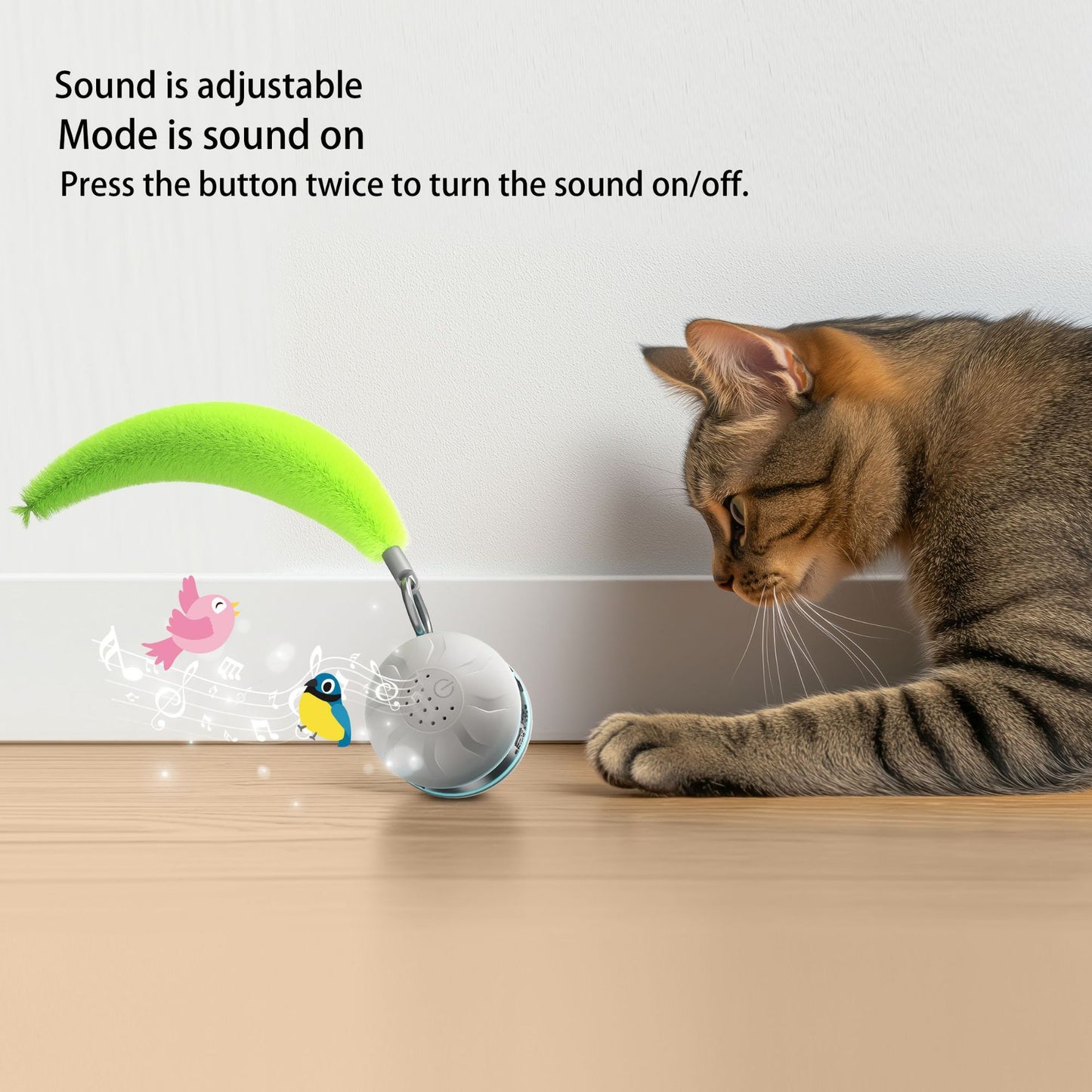 Smart Interactive Cat Toy Ball