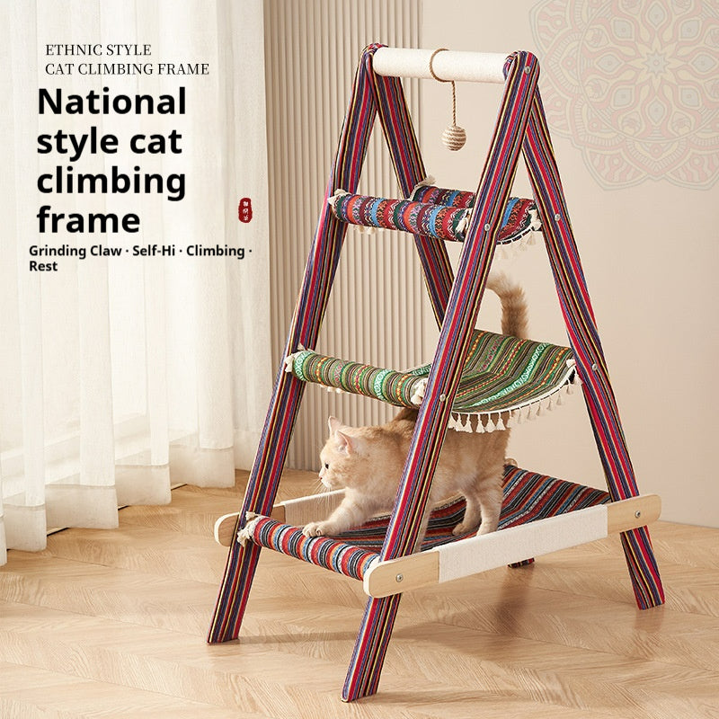 National - Style Cat Climbing Frame