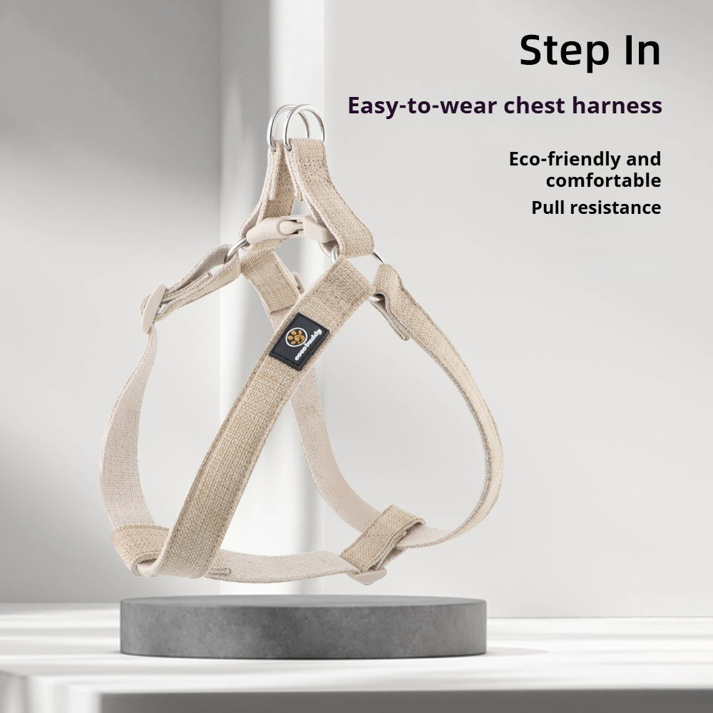 Cotton linen pet leash