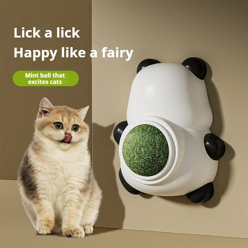 Panda Spin Catnip Ball