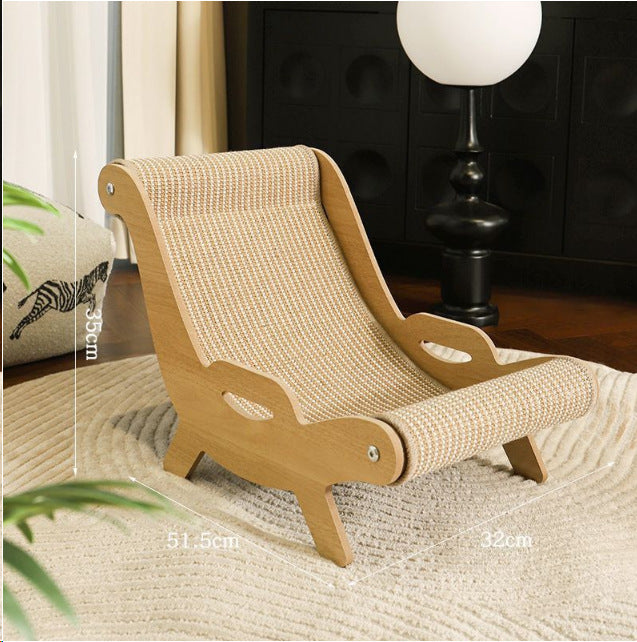 Cat scratching board, shaker, rocking chair, corrugated paper, cat nest, burlap scratching board