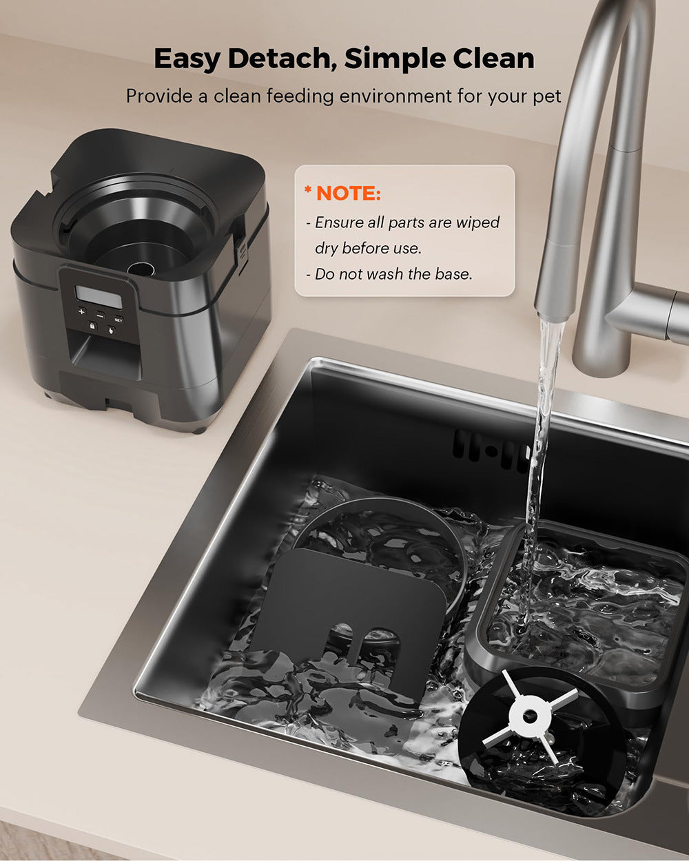 Smart Feeder 2L Dog Feeder WIFI Timing Cat Food Feeder Memory Function