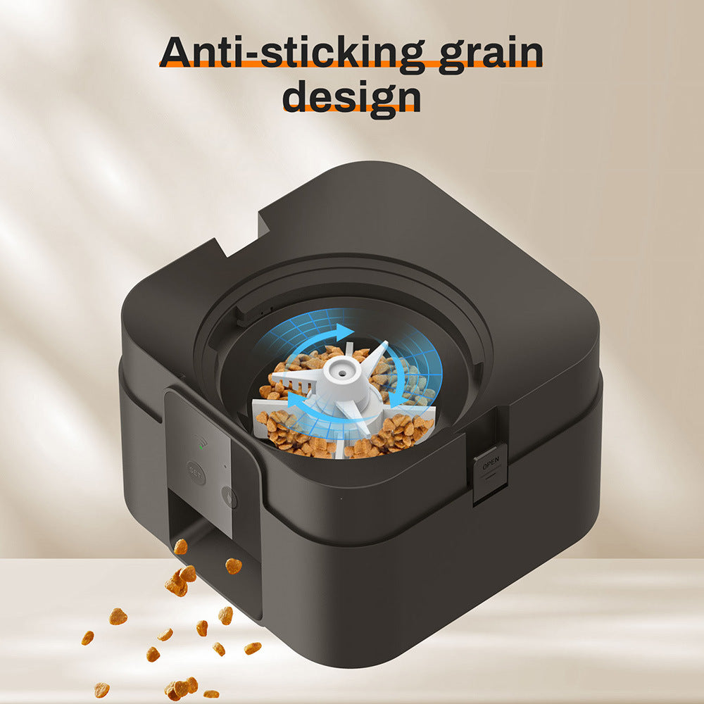 Smart Feeder 2L Dog Feeder WIFI Timing Cat Food Feeder Memory Function