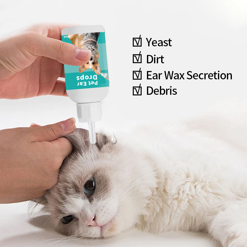 Pet Supplies, Pet Ear Wash, Cat Dog Ear Water Cleaning, Ear Drops, Ear Drops, Ear Care