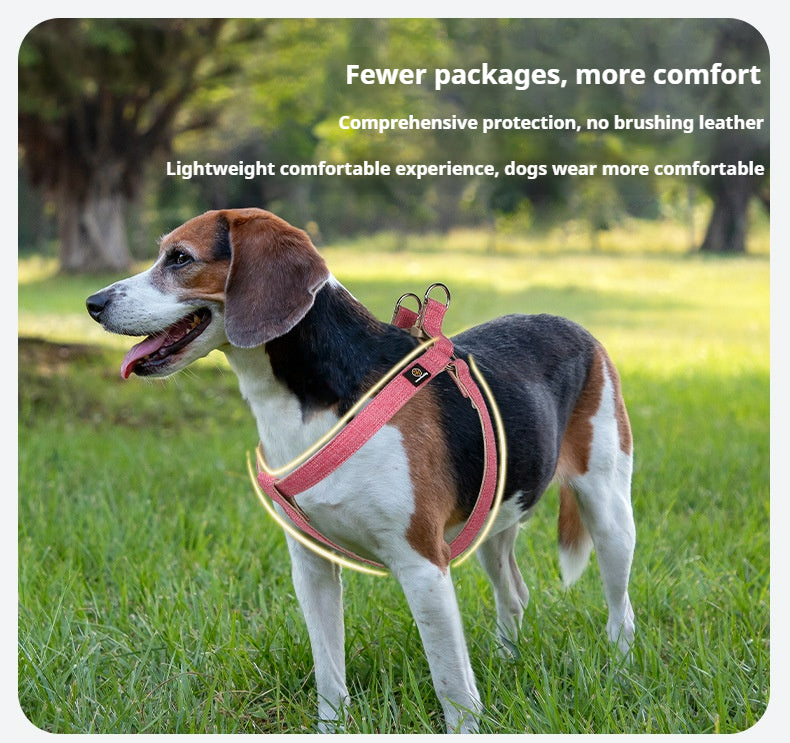 Cotton linen pet leash