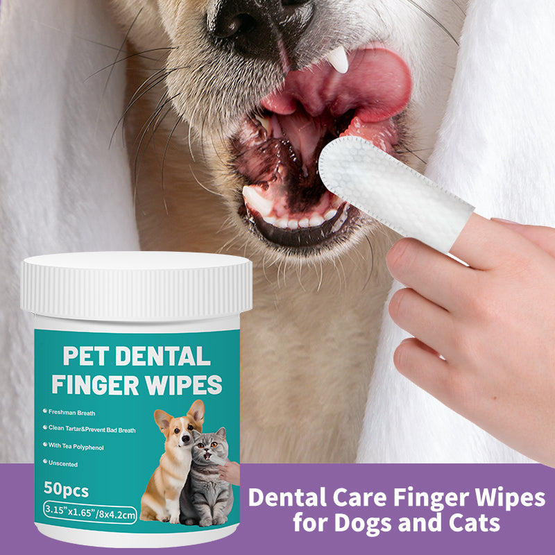 Pet Supplies, Pet Scaling Finger Covers, Wipes, Disposable Finger Toothbrushes, Dogs and Cats, Oral Cleaning
