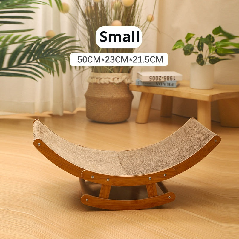 Cat scratching board, shaker, rocking chair, corrugated paper, cat nest, burlap scratching board