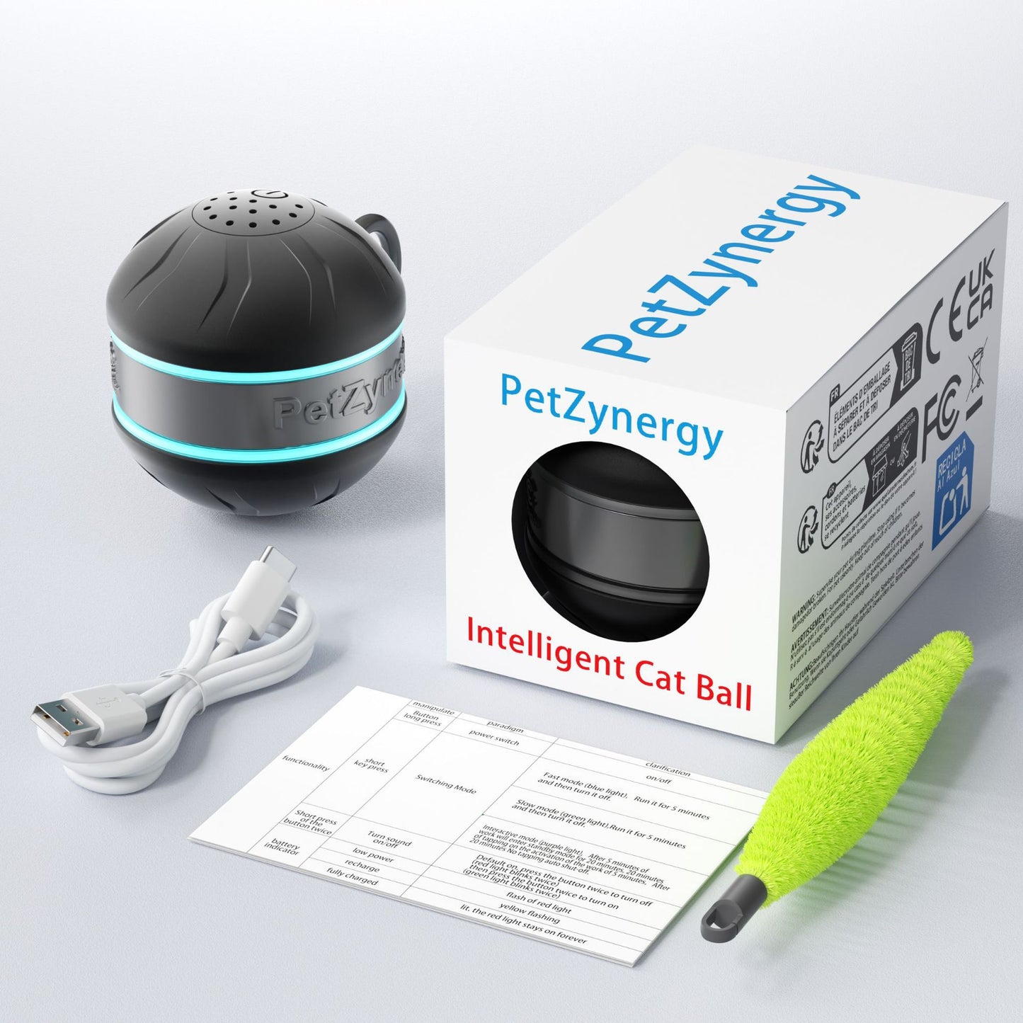 Smart Interactive Cat Toy Ball