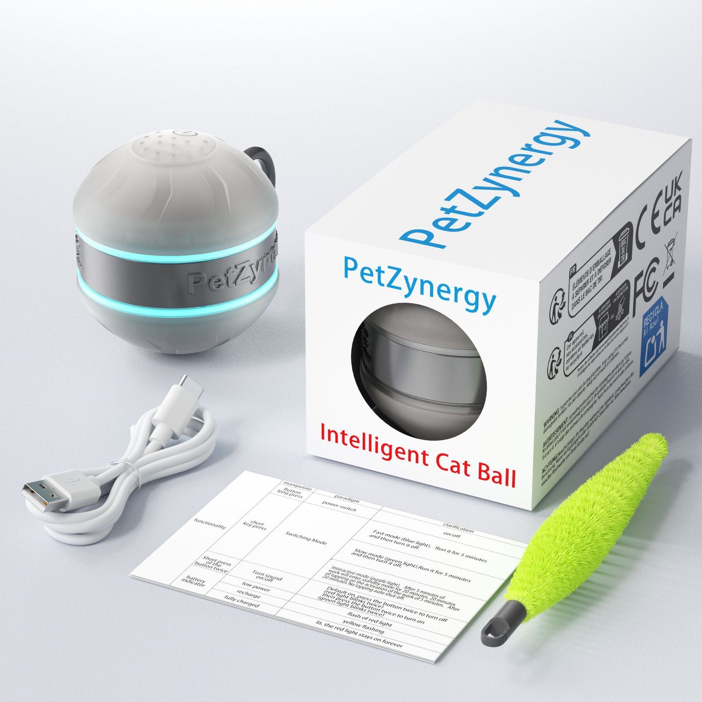 Smart Interactive Cat Toy Ball