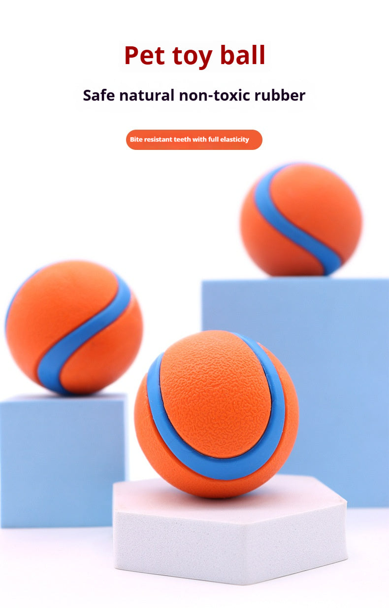 Self-hi boredom elastic ball molars solid ball outdoor pet toys