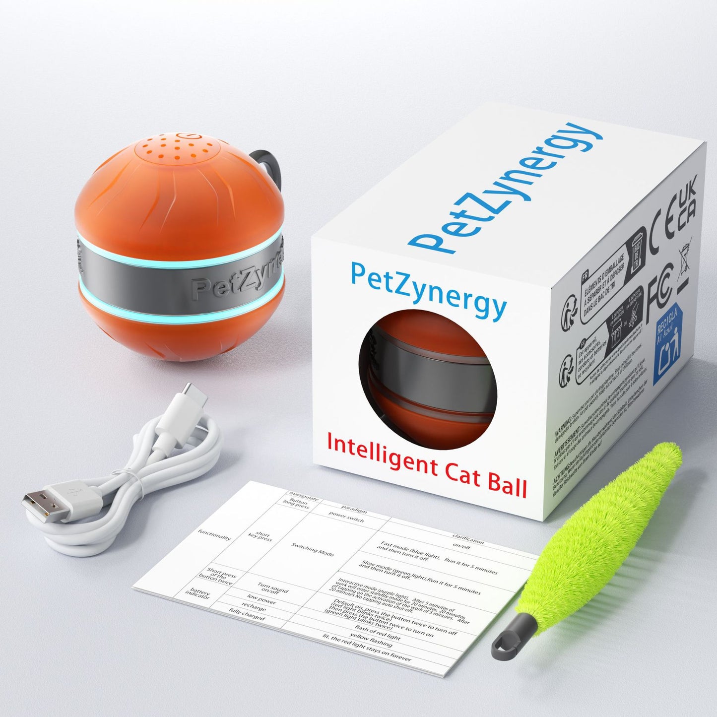 Smart Interactive Cat Toy Ball