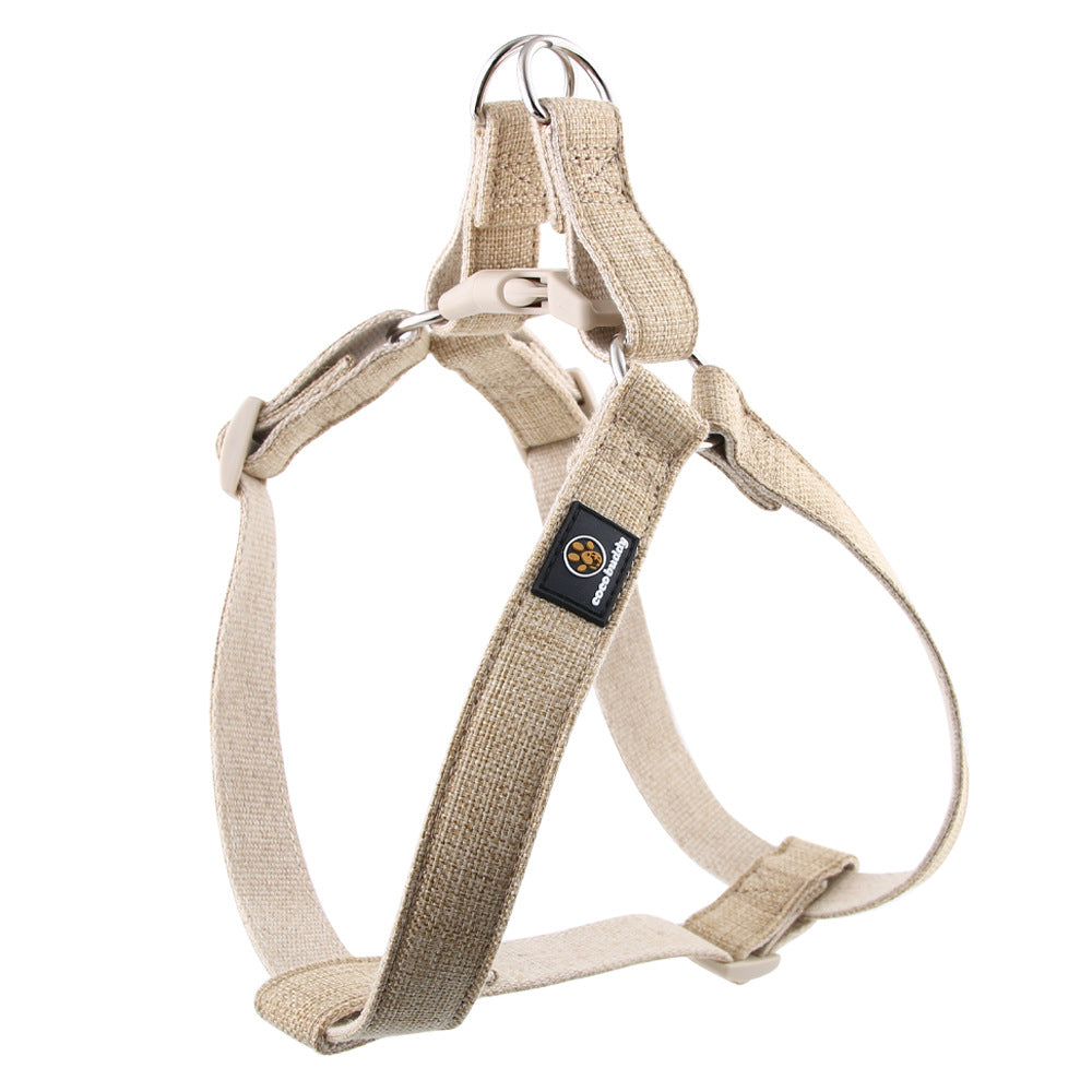 Cotton linen pet leash