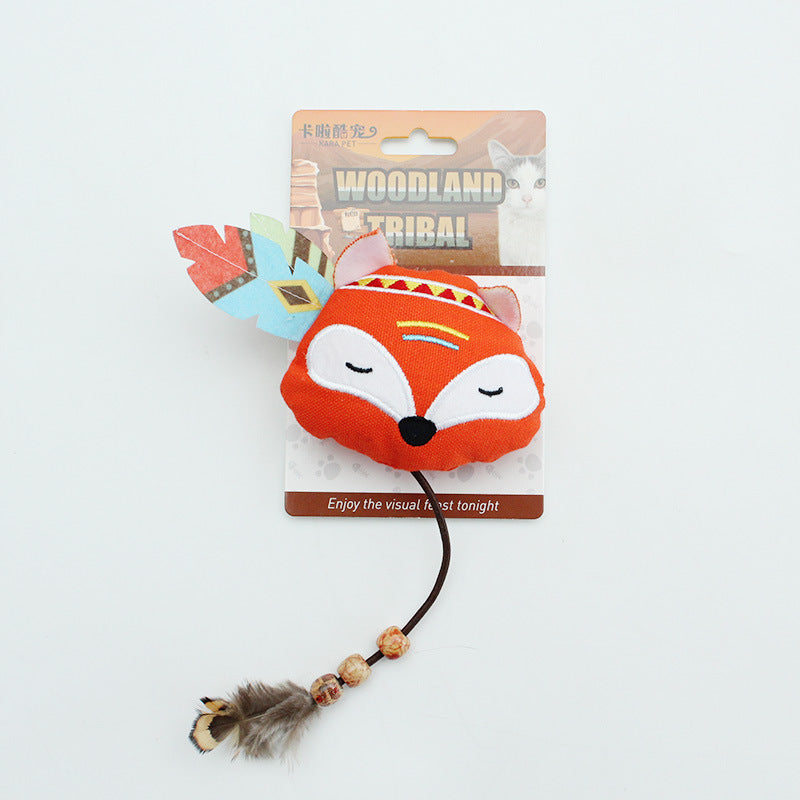amazon cat toys self-hilarious relief kitten teeth grinding bite resistant tease cat stick plush pet supplies cat toys