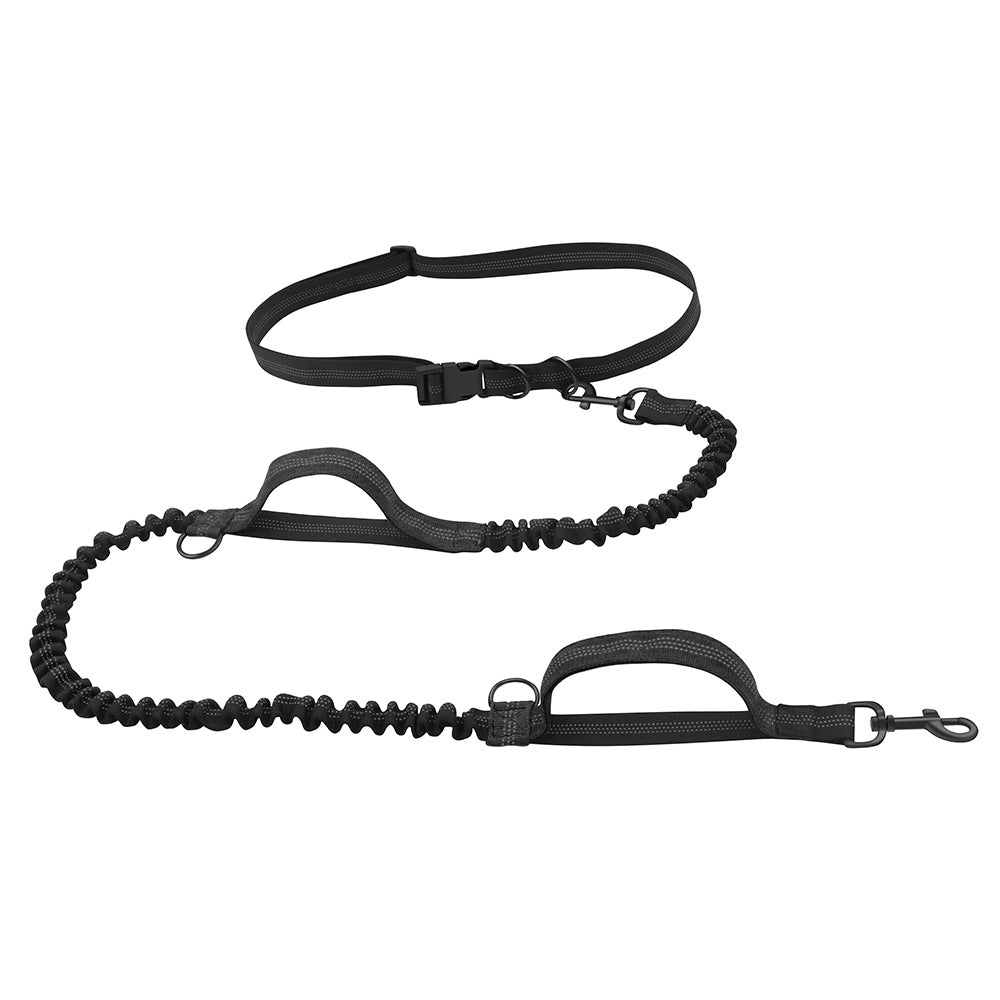 Pet out leash portable running sports leash reflective hands handle telescopic dog leash dog chain