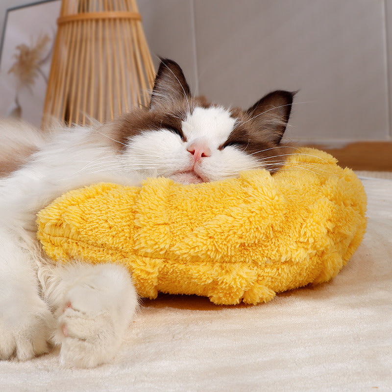 Pet Pillows, Cat Toys, U-Shaped Cat Neck Protectors, Pillows, Cat and Dog Pillows, Biting Pillows, Pet Supplies