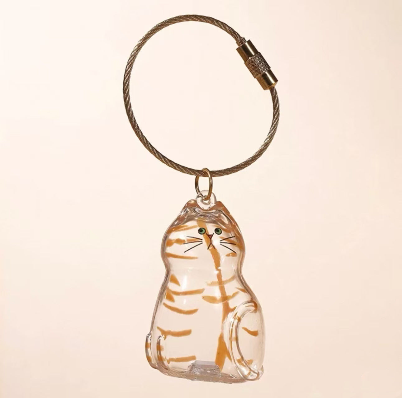 Cute animal hairball capsule decoration storage box for cats and dogs with transparent hair, commemorative dust-proof box.