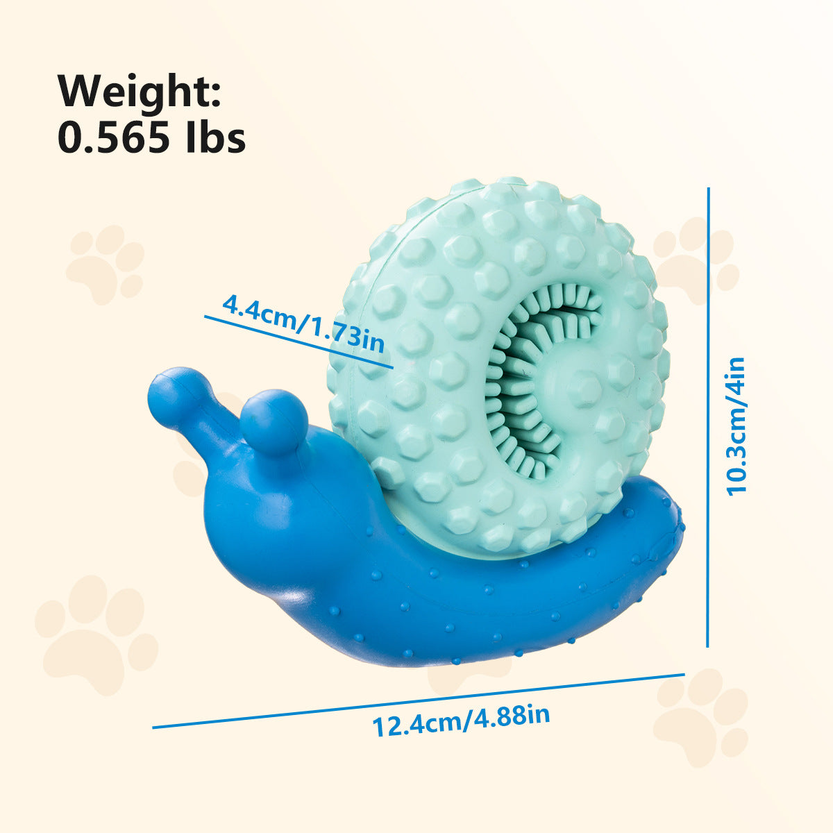 Pet toys, new dog supplies, gritting teeth, teeth training, teeth cleaning, self-hi, snail protection, chewy