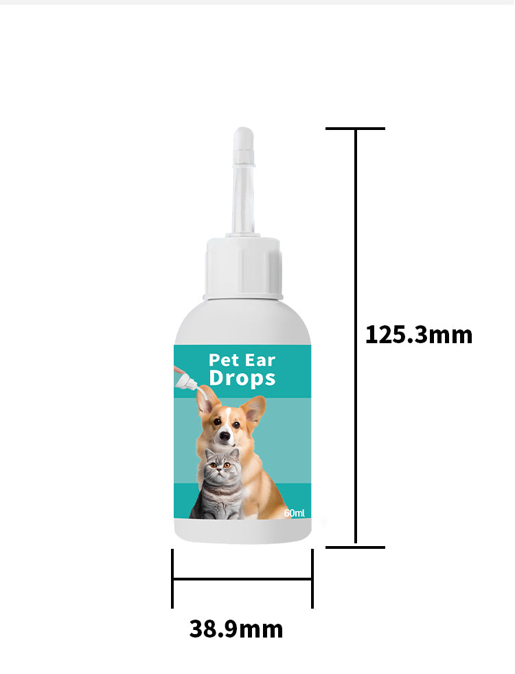 Pet Supplies, Pet Ear Wash, Cat Dog Ear Water Cleaning, Ear Drops, Ear Drops, Ear Care