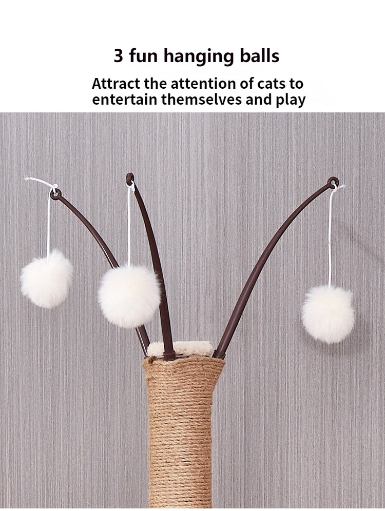 Cat climbing frame, large multi-storey space capsule, cat jumping platform, double litter, multi-cat family, wooden cat rack