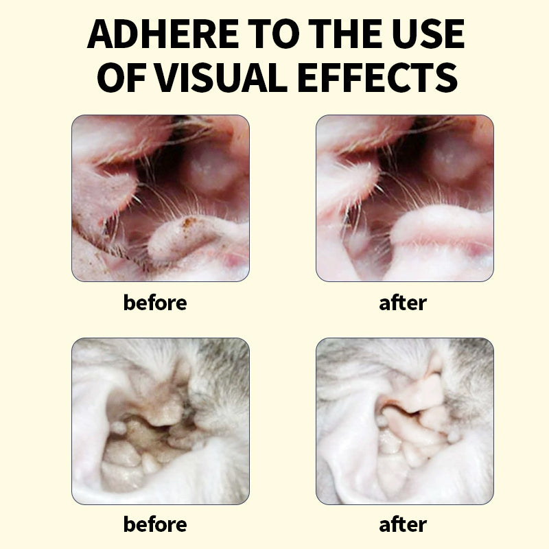Pet Supplies, Pet Ear Wash, Cat Dog Ear Water Cleaning, Ear Drops, Ear Drops, Ear Care