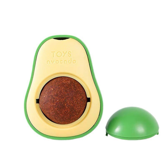Catnip ball avocado