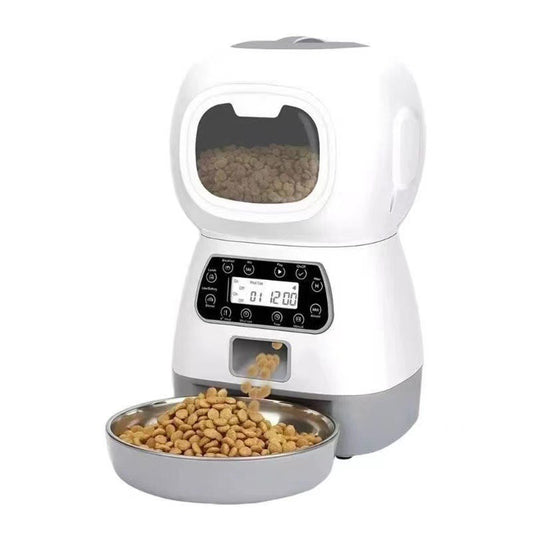 WIFI intelligent control 3.5L elf pet feeder automatic timing quantitative feeder wireless APP feeding