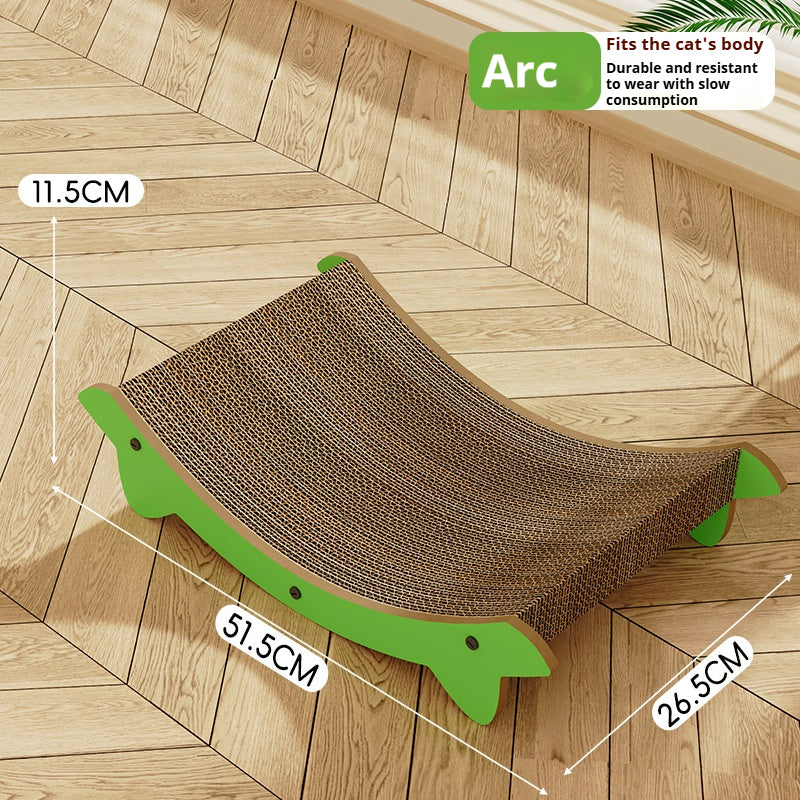 Cat scratching board, cat nest integrated corrugated paper, cat scratching ball, cat bed can be replaced,