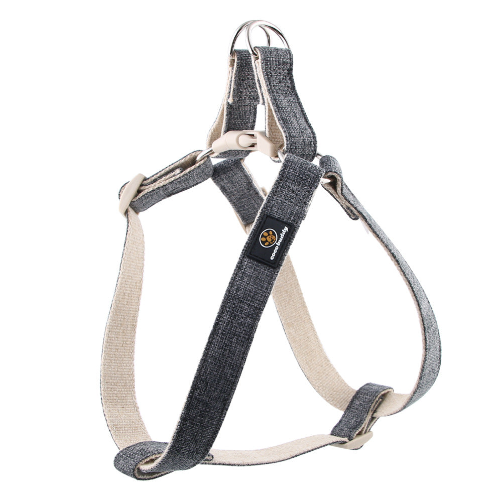 Cotton linen pet leash
