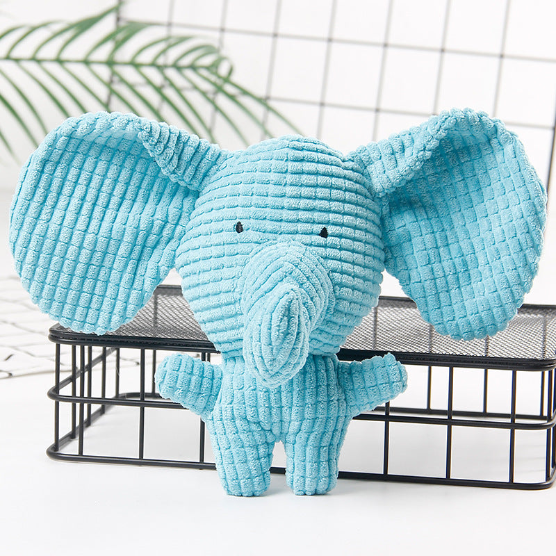 Cats and dogs have gritting teeth, corn lint makes a sound to accompany a variety of cartoon plush toys