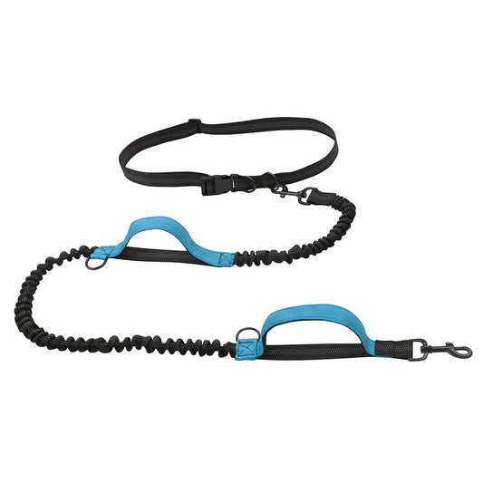 Pet out leash portable running sports leash reflective hands handle telescopic dog leash dog chain