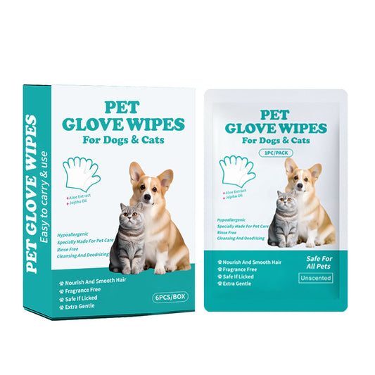 Pet supplies, pet hand free covers, cats and dogs, bath cleaning, dry cleaning, wipes, gloves, deodorization
